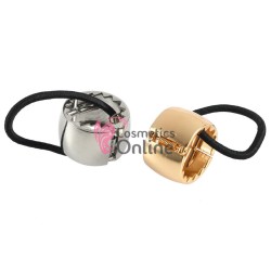 Inel pentru prins parul din metal model DMX04 Auriu metalizat